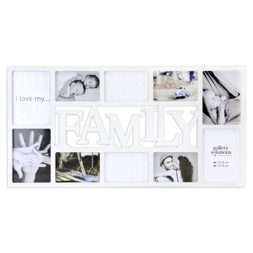 [266541] Nielsen Family Collage white Resin Gallery 8999331