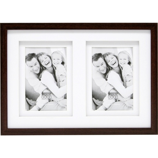[479304] Deknudt S65KQ2           2x13x18 Wood Gallery brown Passepartout