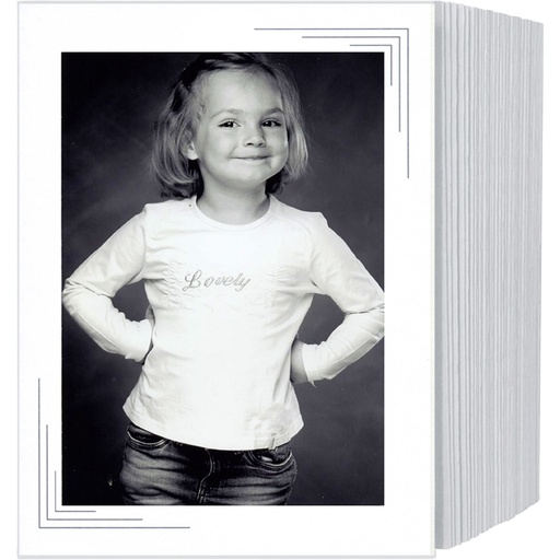 [191088] 1x125 Daiber Endless Leporellos 13x18 Chromolux white      20113