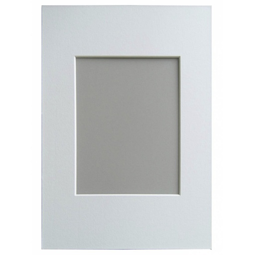[669202] Walther Passepartout       20x30 Cut 13x18 snow-white PA040W