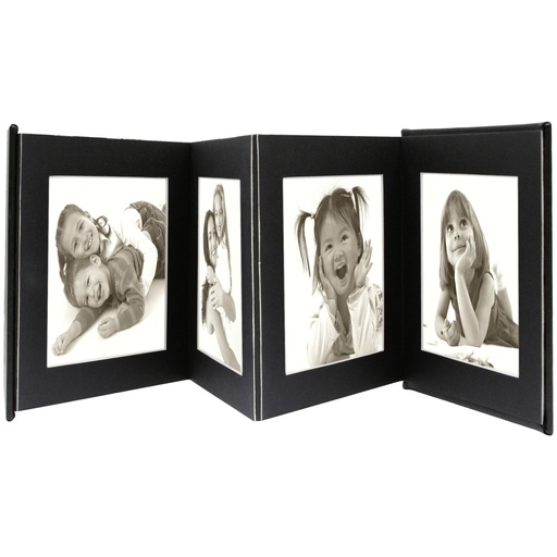 [846552] Deknudt Leporello black 8x10x15 8 photos              A66DC2 8PH
