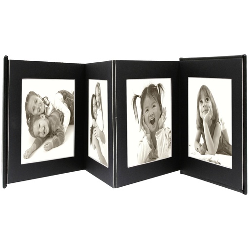[846559] Deknudt Leporello black 8x13x18 8 photos              A66DC2 8PH