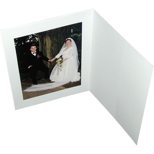 [147784] 1x100 Daiber Portrait folders w. Passepartout 15x20 white matt