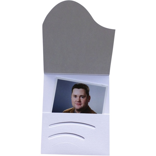 [292679] 1x100 Daiber Folders Wave white Linnen  16019