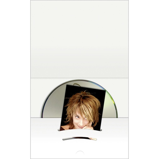 [323960] 1x100 Daiber Folder with CD archieve            6x9 cm white