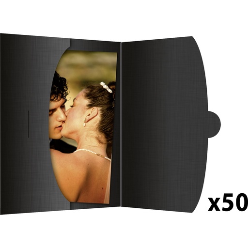 [495236] 1x50 Daiber Cover  20x30cm black