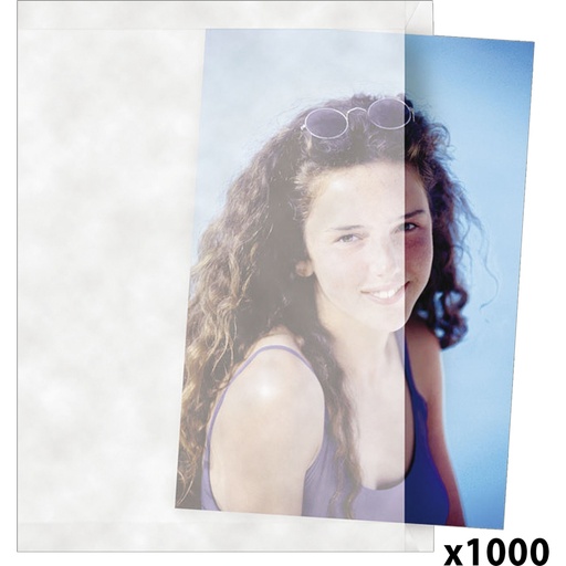 [496195] 291000 Daiber Glassine Sleeves 13x18cm Broadside Opening