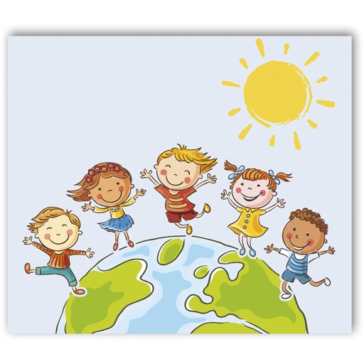 [769064] 1x10 Daiber  Globe     13x18 Kids Portrait folders 13348