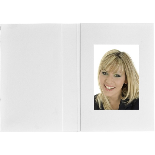 [810220] 1x100 Daiber Folders white matt 45x65 mm