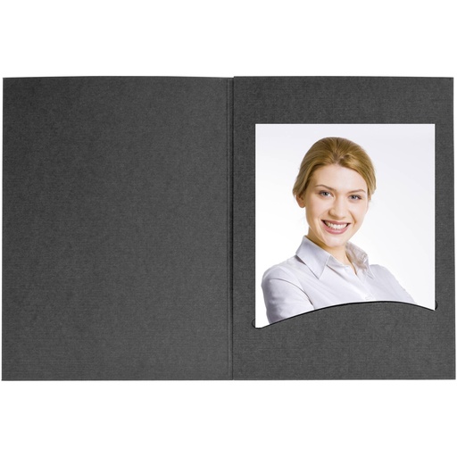 [810437] 1x100 Daiber Folders black Profi-Line  up to 7x10 cm