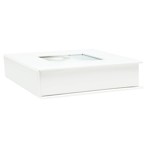 [310767] Deknudt S66DJ4 white 8x8 Photo box imitation leather