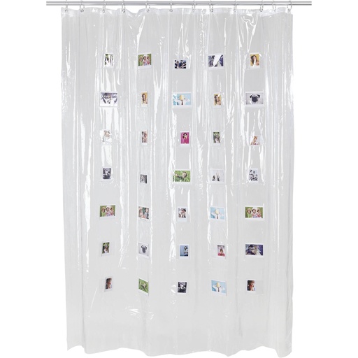 [458012] Fujifilm Instax Shower Curtain Wide 183x200