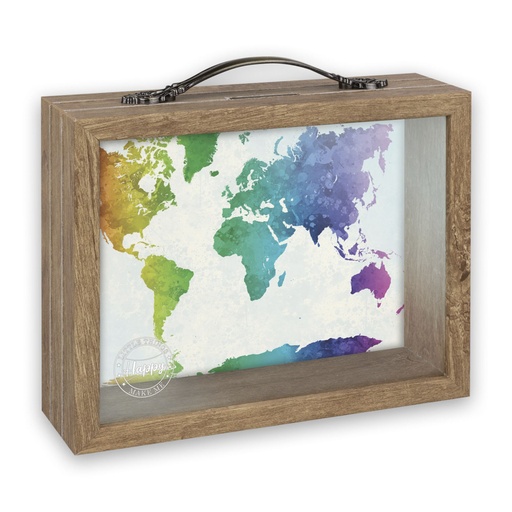 [633495] ZEP Jacob                 6,5x21 Wood/Glass Savings Box RM4545