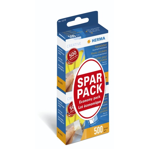 [391718] Herma Photo Stickers Twin Pack 2x500 pcs                   1075