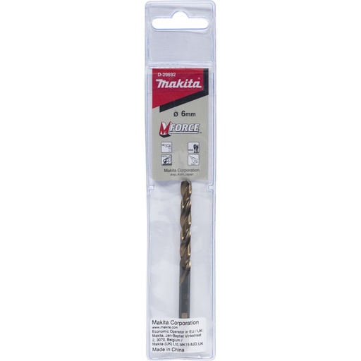 [145128] Makita M-FORCE Bohrer HSS 6.0x93mm
