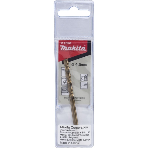 [145212] Makita Bohrer HSS-CO 4,5x80mm