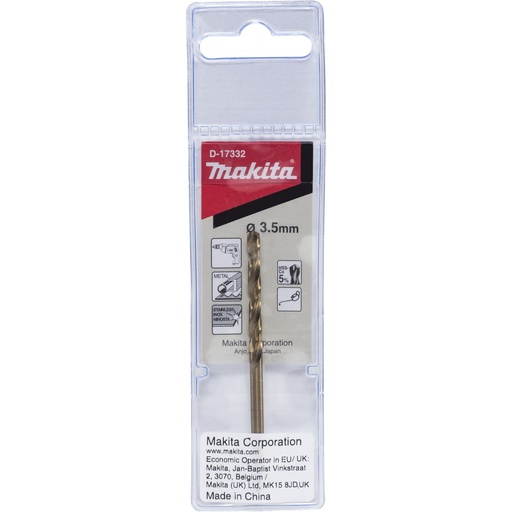 [145226] Makita Bohrer HSS-CO 3.5x70mm