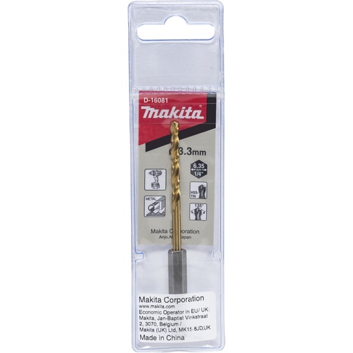 [145254] Makita Titanbohrer HSS 3,3mm