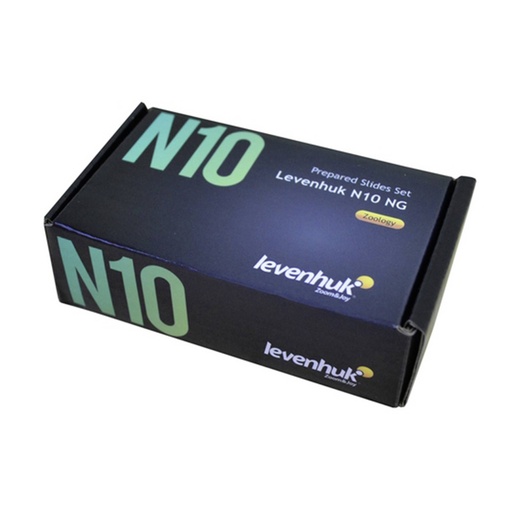 [577033] Levenhuk N10 NG Prepared Slides Set