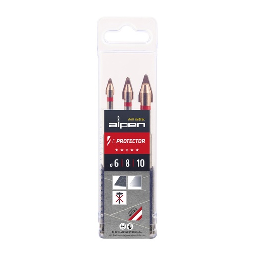 [848717] Alpen C PROTECTOR 3-pcs. 6-8-10