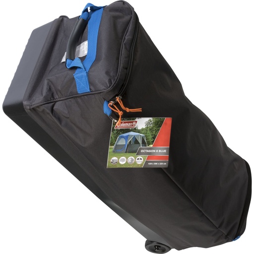 [764661] Coleman Octagon 8 Blue  Tent
