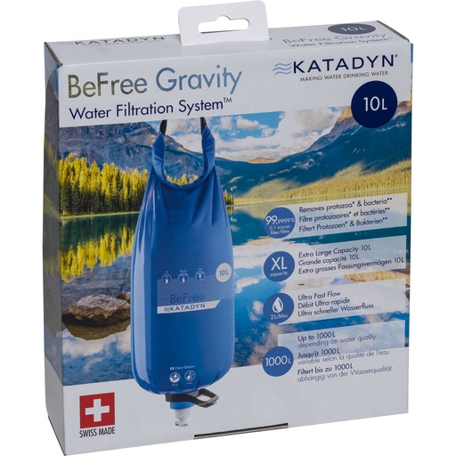 [859140] Katadyn BeFree Gravity Water Filter 10L