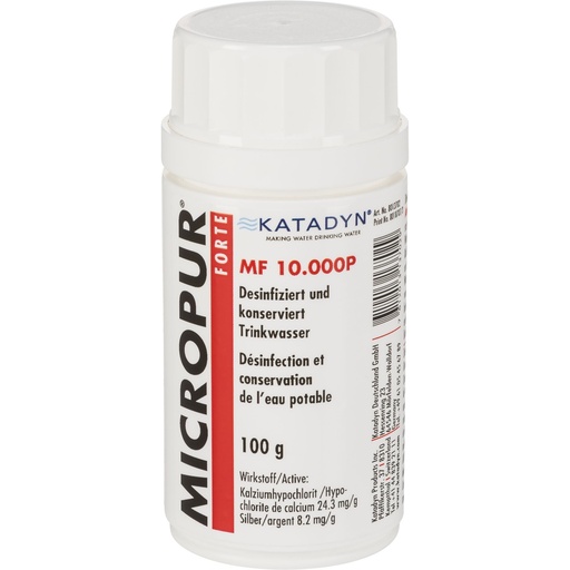 [859168] Katadyn Micropur Forte MF 10000P 100 g powder