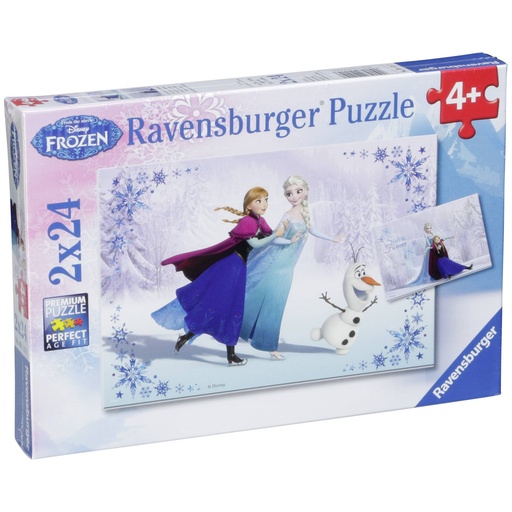 [204143] Ravensburger Sisters Always 2 X 24 pcs Puzzle  Disney Frozen
