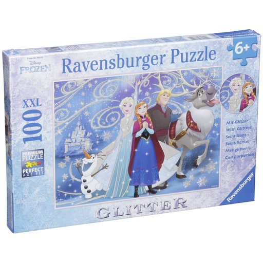 [204199] Ravensburger Disney Frozen Glittery Snow 100 pcs XXL
