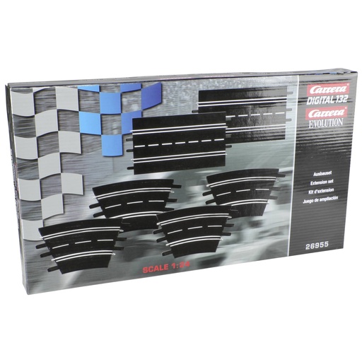 [561218] Carrera Digital + Evo. Extension (2straights/4curves 1/30°) 26955