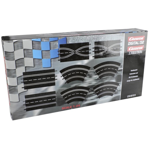 [561225] Carrera Digital + Evo. Extension (2str./2lane ch./2curves)  26953