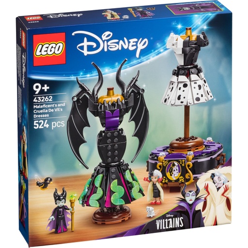 [213315] LEGO Disney Classic 43262 Maleficent and Cruella De Vil