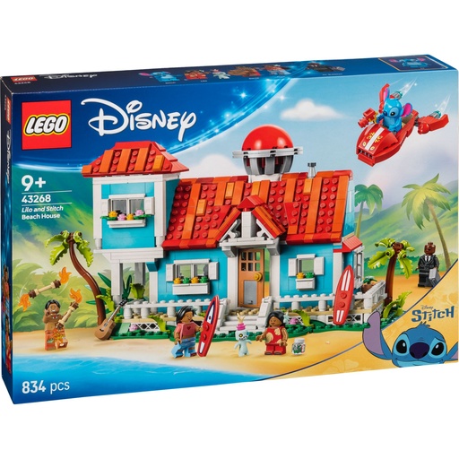 [213322] LEGO Disney Classic 43268 Lilo and Stitch Beach House
