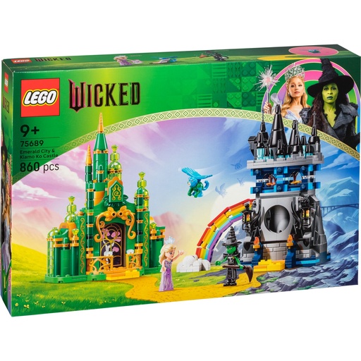 [213357] LEGO Wicked 75689 Emerald City & Kiamo Ko Castle