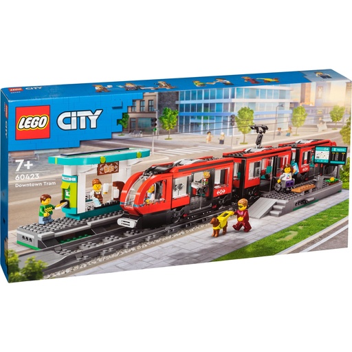 [213420] LEGO City 60423 Downtown Streetcar and Station