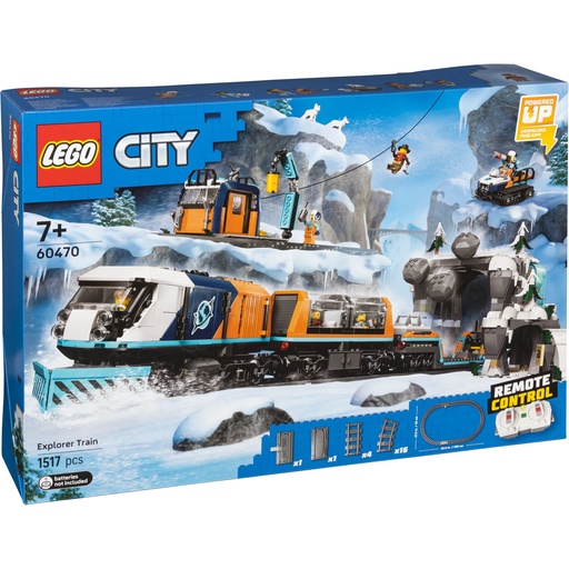 [213434] LEGO City 60470 Explorers Arctic Polar Express Train