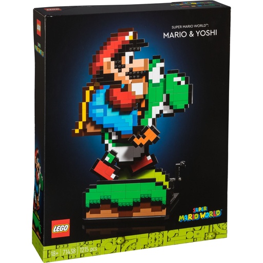 [213490] LEGO Super Mario 71438 Super Mario World: Mario & Yoshi
