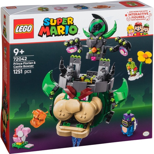 [213518] LEGO Super Mario 72042 Prince Florian & Castle Bowser