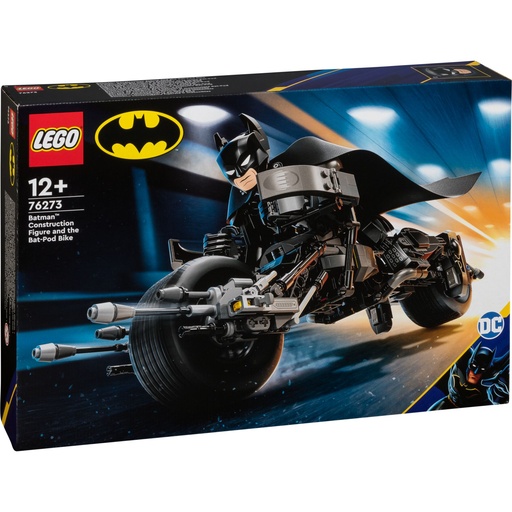 [213525] LEGO DC Super Heroes 76273 Batman Constr.Figure with Batpod