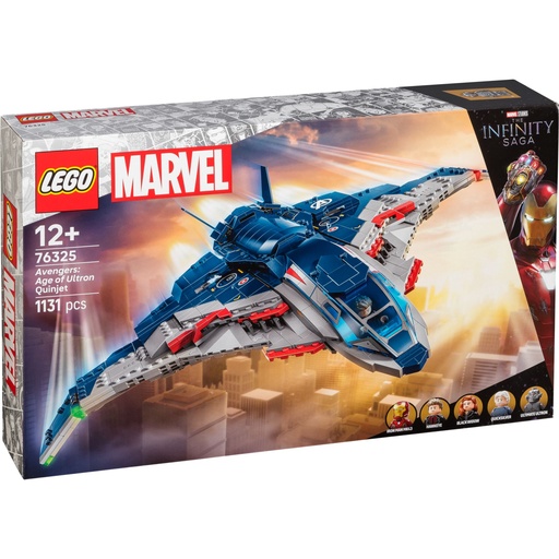 [213588] LEGO Marvel Super Heroes 76325 Avengers: Age of Ultron Quinjet