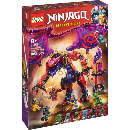 [213658] LEGO NINJAGO 71832 Thunderfang Dragon of Chaos