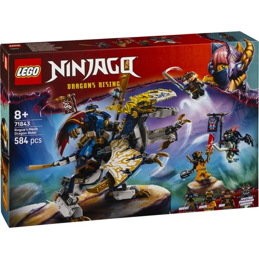 [213679] LEGO NINJAGO 71843 Rogues Mech Dragon Rider