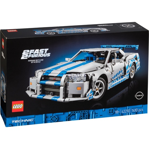 [214036] LEGO Technic 42210 2 Fast 2 Furious Nissan Skyline