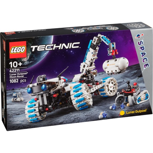 [214043] LEGO Technic 42211 Lunar Outpost Moon Rover