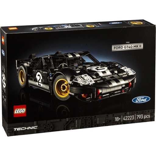 [227189] LEGO Technic 42223 1966 Ford GT40 MKII Race Car
