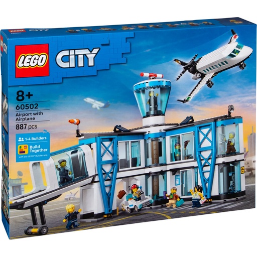 [227210] LEGO City 60502 Airport with Airplane