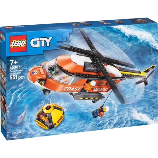 [227217] LEGO City 60503 Coast Guard Helicopter