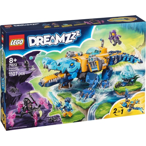 [227245] LEGO DREAMZzz 71512 Crocodile Submarine