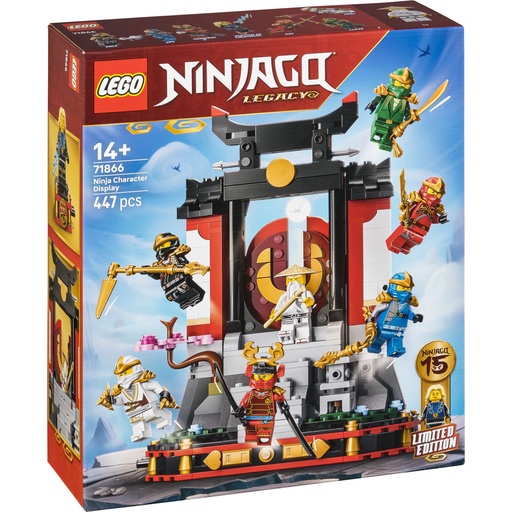 [227308] LEGO NINJAGO 71866 Ninja Character Display 15th Anniv.