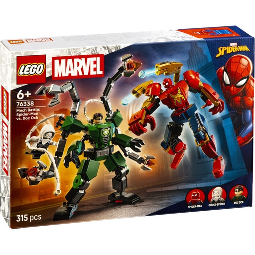 [227378] LEGO Marvel Super Heroes 76338 Mech-Battle:Spider-Man vs. Doc
